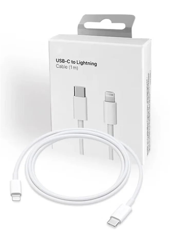 iPhone Charger Cable 1M[MFi Certified] USB C to Lightning Cable Fast Charging Power Delivery PD 20W iPhone Charging Cable for iPhone 14/14 Pro/14 Plus/14 Pro Max, iPad Pro, iPhone 8-13 All Series - Image 1