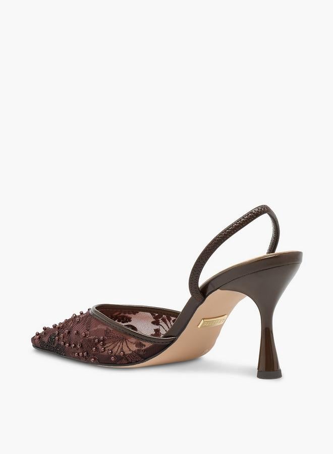 Celeste Women Stiletto Heel Mules - Image 5