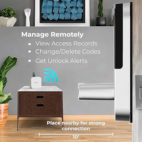 Sifely Smart Lock Wired Gateway - Remote Access Hub for Sifely Smart Door Lock, Works with App & Alexa (Model G3P, Power Over Ethernet, PoE Wired) - Image 4