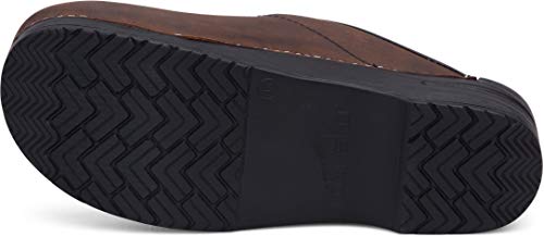 Dansko Men's Karl Antique Brown/Black Sole Mule 8.5-9 M US - Image 4