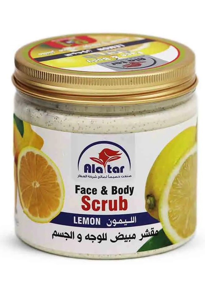 Ala tar - Facial and Body Whitening Scrub with Lemon - Image 1