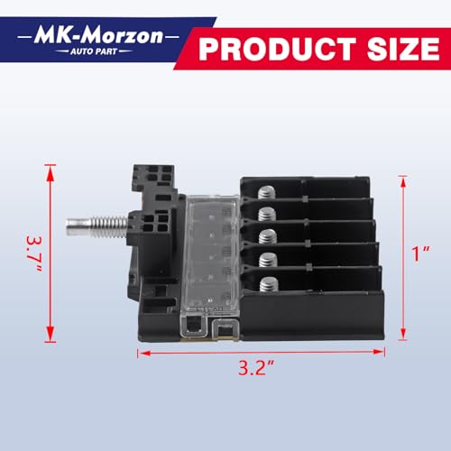 MK-Morzon Headlight Main Fuse Block Compatible with 2011-2023 Dodge Durango, 2011-2021 J-eep Grand Cherokee, 2022 Grand Cherokee WK Car Block Fuse Replaces# 68089468AA 956-601 - Image 4