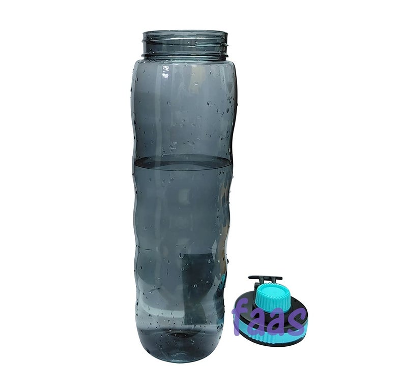 faas Fridge Water Bottle Plastic BPA Free, Assorted Colour 900 ML (Pack Of 2) - Image 5