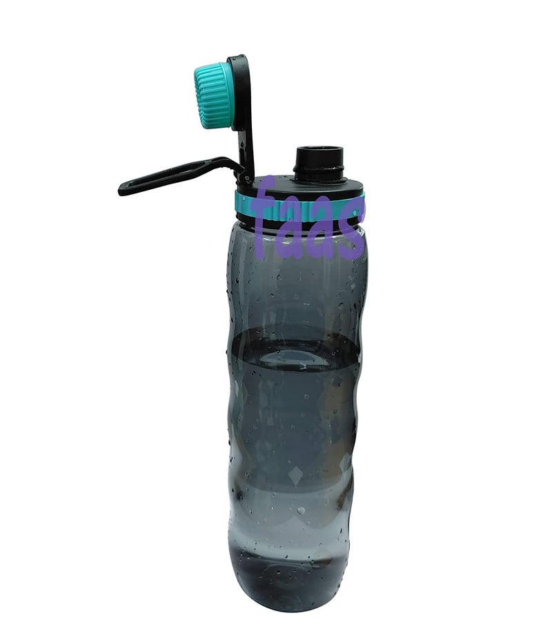 faas Fridge Water Bottle Plastic BPA Free, Assorted Colour 900 ML (Pack Of 2) - Image 3
