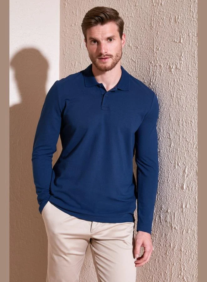 Buratti  Buratti 100% Cotton Slim Fit Polo Collar Sweat Men's SWEAT 5905707 for Men | Best Price UAE