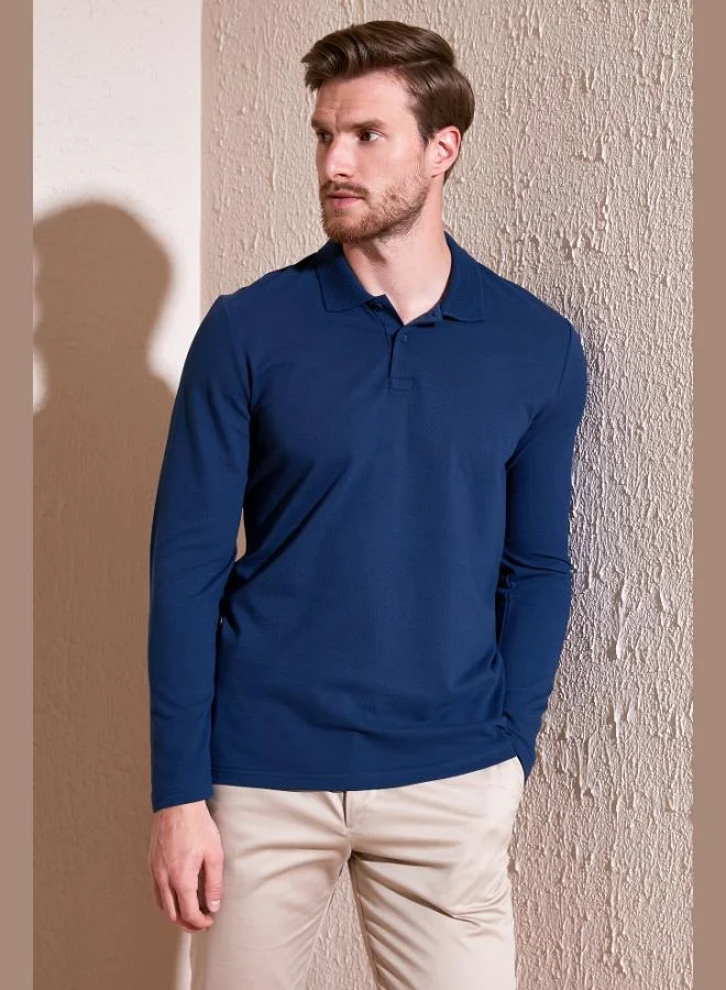 Buratti  Buratti 100% Cotton Slim Fit Polo Collar Sweat Men's SWEAT 5905707 for Men | Best Price UAE