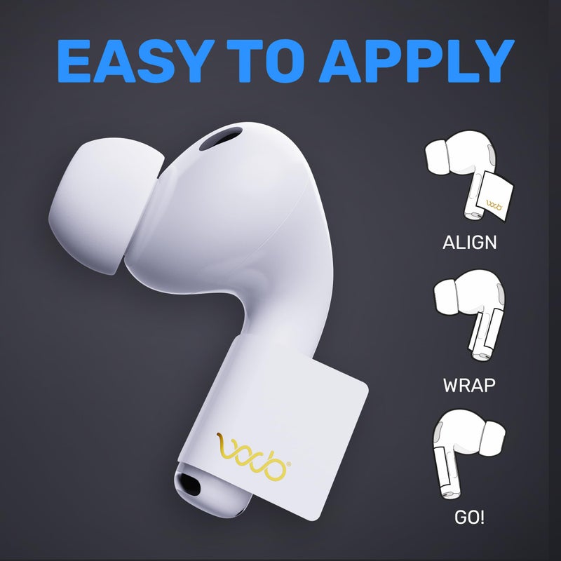 WAVEBLOCK EMF Shield Sticker for AirPods â€“ Lab-Tested Electromagnetic Wave Reduction, Made in USA, Patented for 5G & Wireless Devices, Works with All Short Stem AirPods 2nd/ 3rd/ 4th Gen â€“ WaveBlock (1-Pack) - Image 3