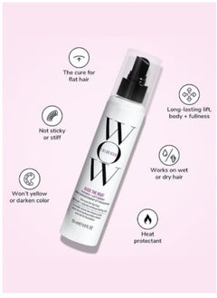 Color Wow Raise The Root Thicken Plus Lift Spray - 150ml，Lightweight Hair Plump Styling Spray，Raise The Root Thicken ，Help Protect Hair During Heat Styling，Used On Damp or Dry Hair, for All Hair Types  - Image 2