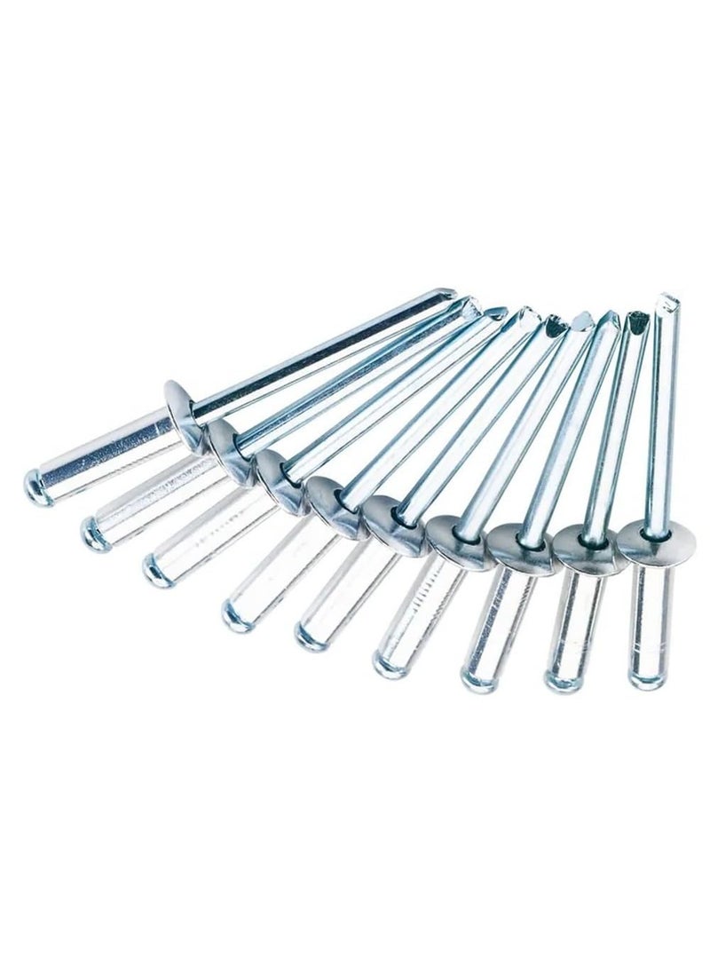 rt sense RT SENSE 5mm X 12mm Steel Aluminium 316 X 12 inch Blind Rivets POP Rivets for Riveting GunRiveter machine Pack of 100 Pcs  - Image 1