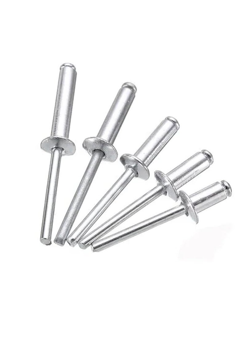 rt sense RT SENSE 5mm X 12mm Steel Aluminium 316 X 12 inch Blind Rivets POP Rivets for Riveting GunRiveter machine Pack of 100 Pcs  - Image 4