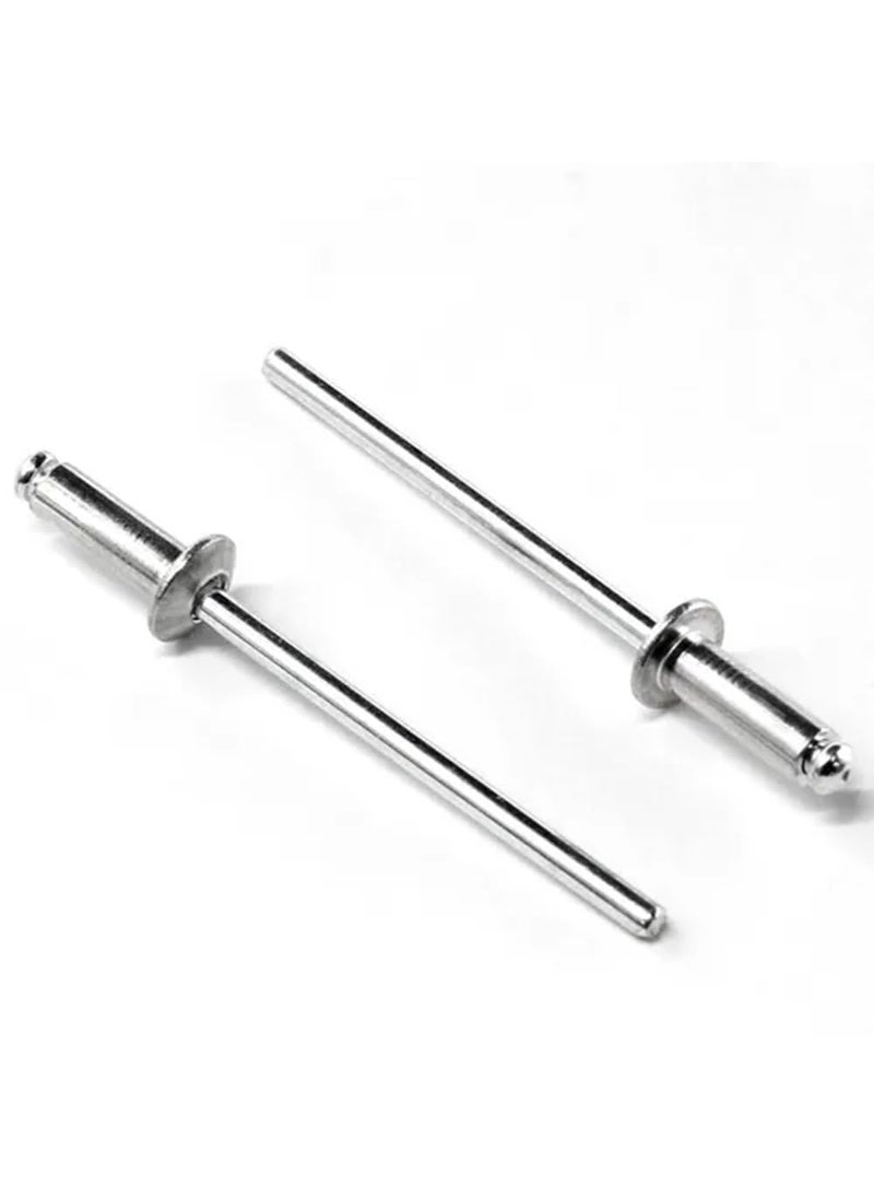 rt sense RT SENSE 5mm X 12mm Steel Aluminium 316 X 12 inch Blind Rivets POP Rivets for Riveting GunRiveter machine Pack of 100 Pcs  - Image 2