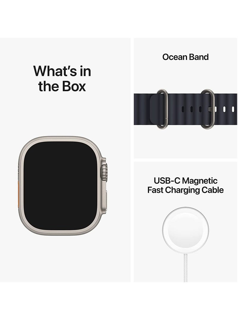 2022 New S8 ultra Smartwatch Series 8 I S8 49mm 1.99 Inch Screen 4 Small Game Dual Straps Ultra8 Smart Watch with Silicone + Nylon Strap (Black) - Image 4