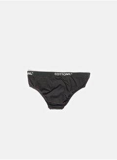 COTTONIL Cottonil Relax Brief For Men - Black  - Image 2