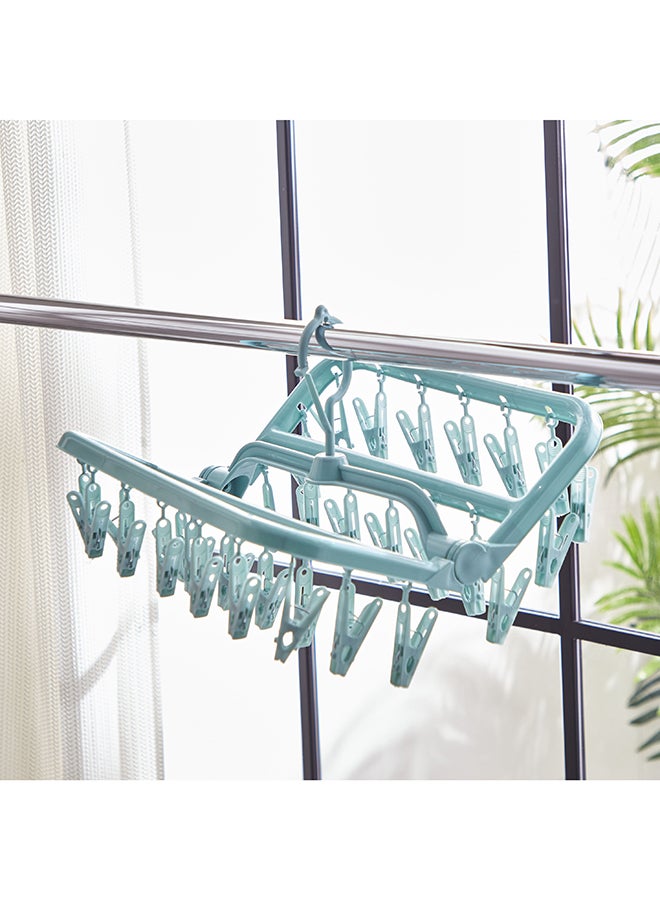 Home Box Swift Plastic Hanger with 32 Pegs 32 x 25 x 32 cm  - Image 3