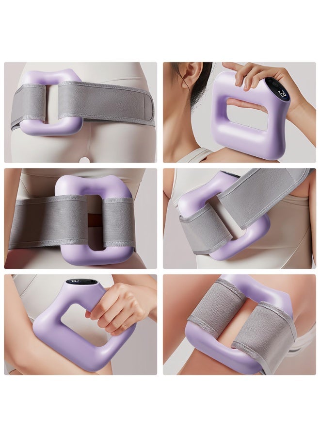 OSHIMA Multifunctional Full-Body Fascia Ring, Electric Fascia Massager Ergonomic Deep Tissue Massage Device, Portable Electric Full-Body Fascia Ring for Abdomen Back Legs - Image 5