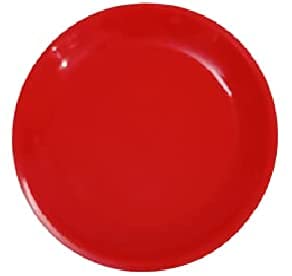 Coolkart Microwave Safe Quarter Plates 6 Pcs, Round, Cherry Red - Image 4