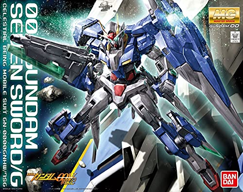 BANDAI SPIRITS Bandai Hobby MG 00 Gundam Seven Sword/G Gundam 00" - Image 2