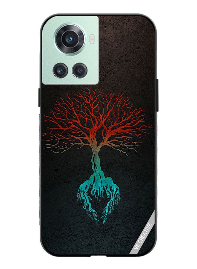 VR CREATIVE Protective Case Cover For OnePlus 10R Tree Design Multicolour - Image 1
