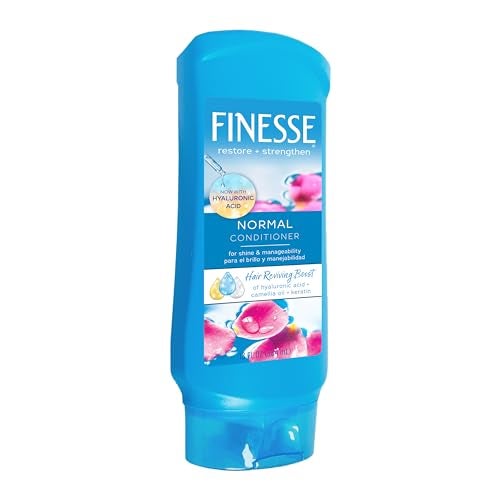 FINESSE Restore Strengthen Normal Conditioner 13 oz Pack of 6 Enhance Hairs Shine Manageability - Image 2