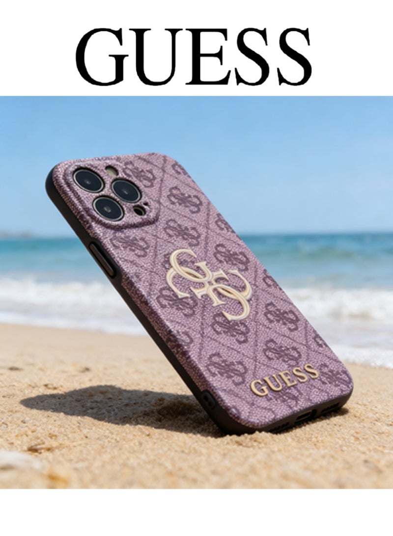 جس نسيج رجعي فاخر لحالة iPhone 16 Pro Max. - Image 2