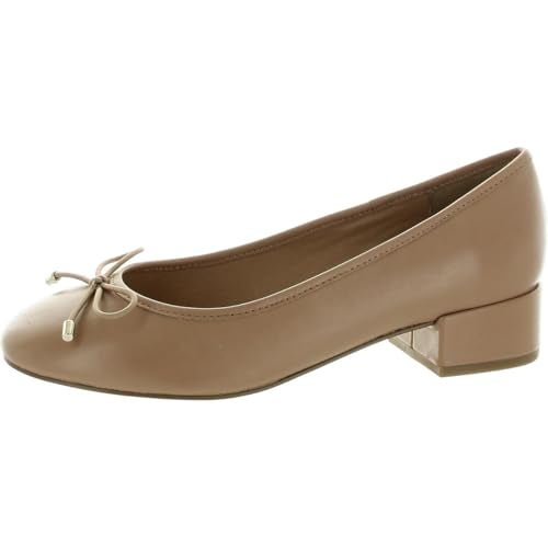 Steve Madden Women's Cherish Pump, Tan Leather, 8 - Image 1