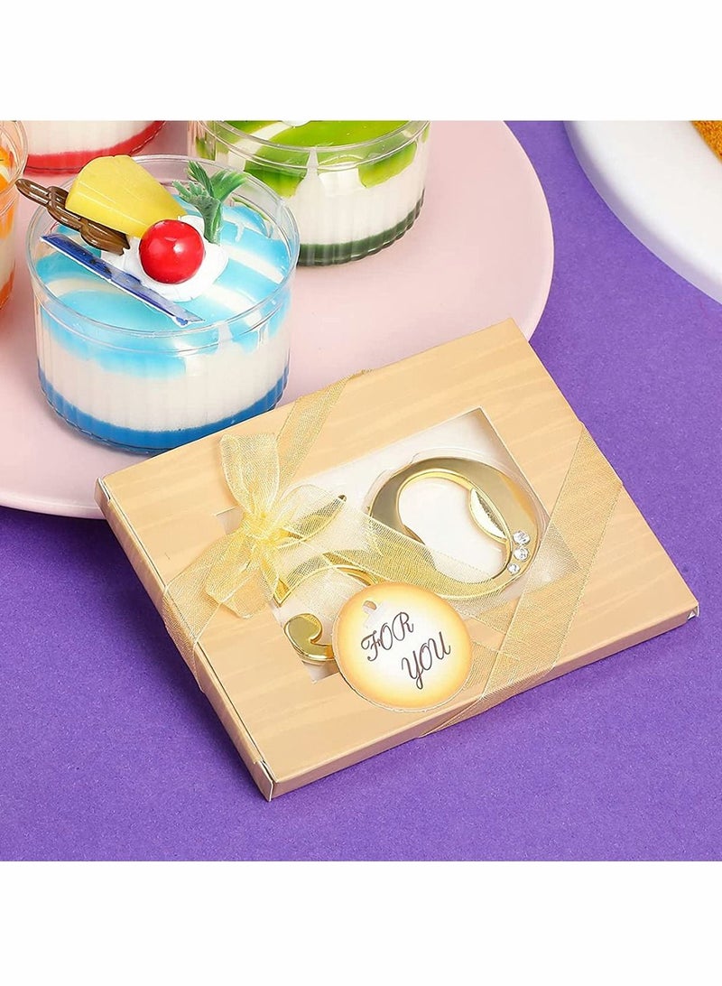 SYOSI Bottle Openers Soda Juice Bottle Drinking Opener Kitchen Tools for 50th Birthday Party Favors 50th Wedding Anniversaries Party Gifts Souvenirs Decorations for Guests Wedding Gift 6PCS  - Image 5