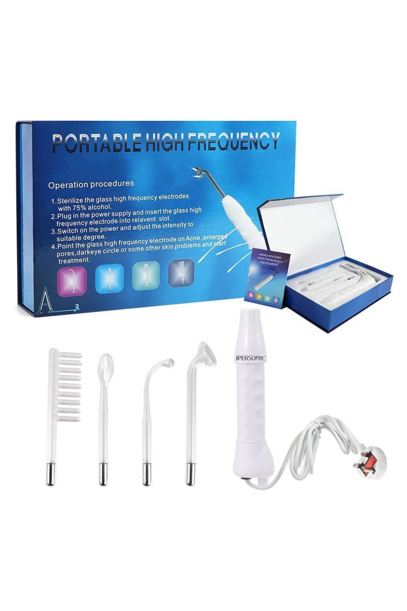 High Frequency Machine , Portable Handheld High Frequency Facial Wand Acne for Skin - Image 1