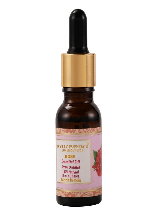 RYLLZ ESSENTIALS Rose Essential Oil 15ml | 100% Pure & Natural | Undiluted & Steam Distilled | 15ml - Image 4