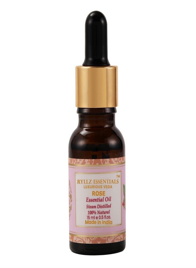 RYLLZ ESSENTIALS Rose Essential Oil 15ml | 100% Pure & Natural | Undiluted & Steam Distilled | 15ml - Image 5