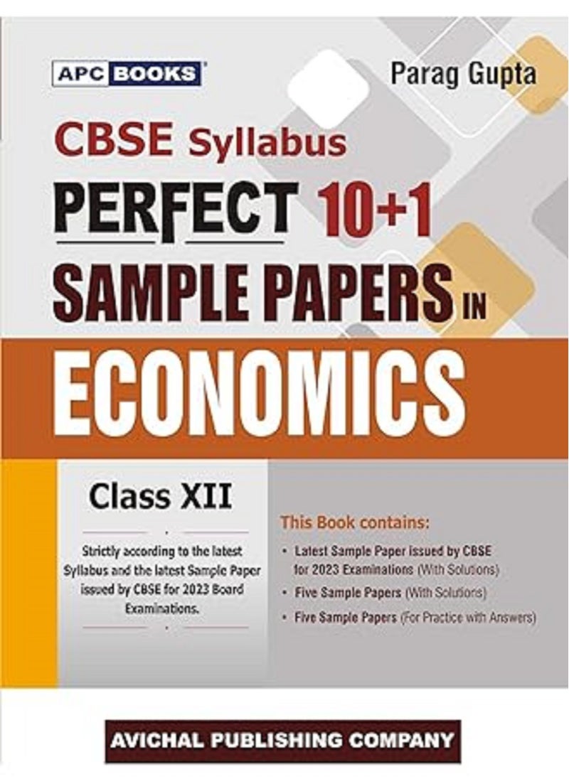 APC Perfect 10+1 Sample Papers in Economics, Class-XII, Term-I 