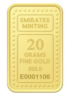 EMIRATES MINTING Emirates Minting 20 Grams 999.9 Purity Gold Bar  - Image 3
