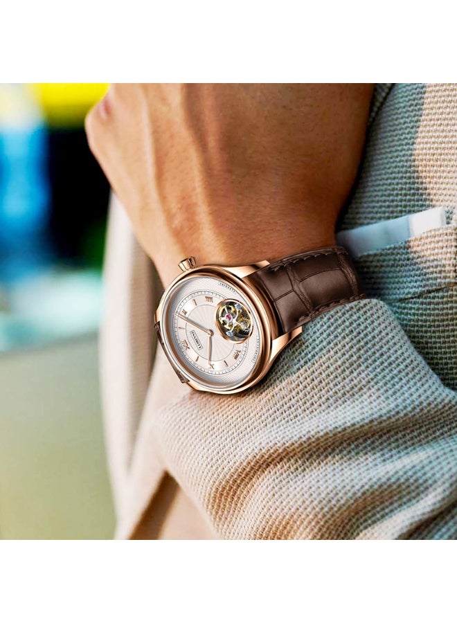 Lobinni Luxury Tourbillion Movement Automatic Waches  41mm - Image 2