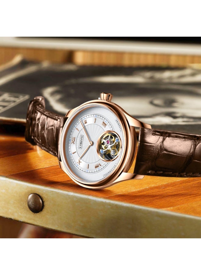 Lobinni Luxury Tourbillion Movement Automatic Waches  41mm - Image 3