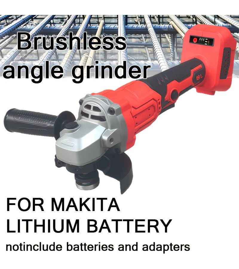 Brushless Angle Grinder Cordless Rotary Tool Compatible With Makita Angle Grinder Battery Not Included For Metal Polishing Home Renovation Automotive Repair And Lightweight Tasks - Image 1