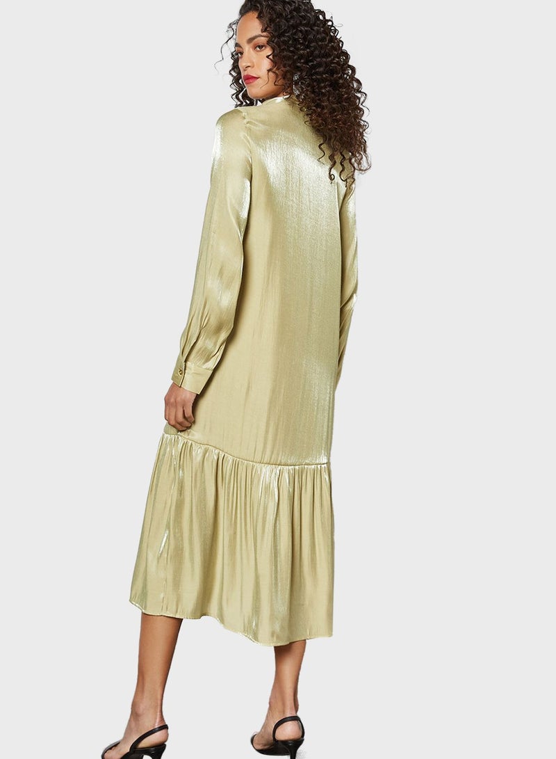 سيفي فور هانيا فستان باربطة ومزين بفتحة - Image 2