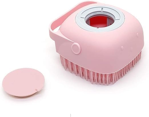 KLIVE Silicone Body Brush - Bathing Brush for Skin Deep Cleaning Massage,for Men & Women, Dead Skin Removal Exfoliating (Multicolor) (1pcs Multicolor) - Image 1