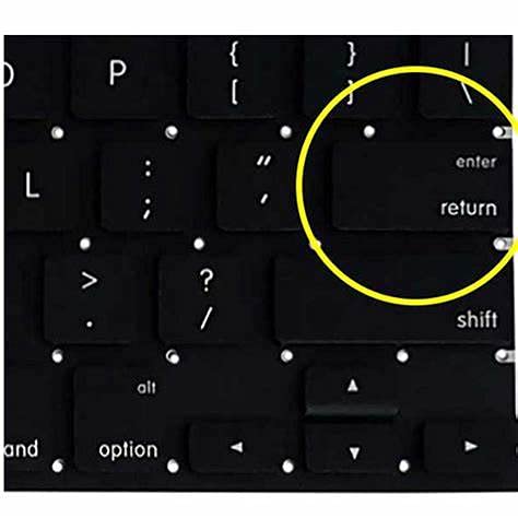 Fugen Replacement Keyboard for MB Notebook OS X 13inch A1369 2011 A1466 2012 2013 2014 2015 2017 US Layout (Large Enter Button) - Image 5