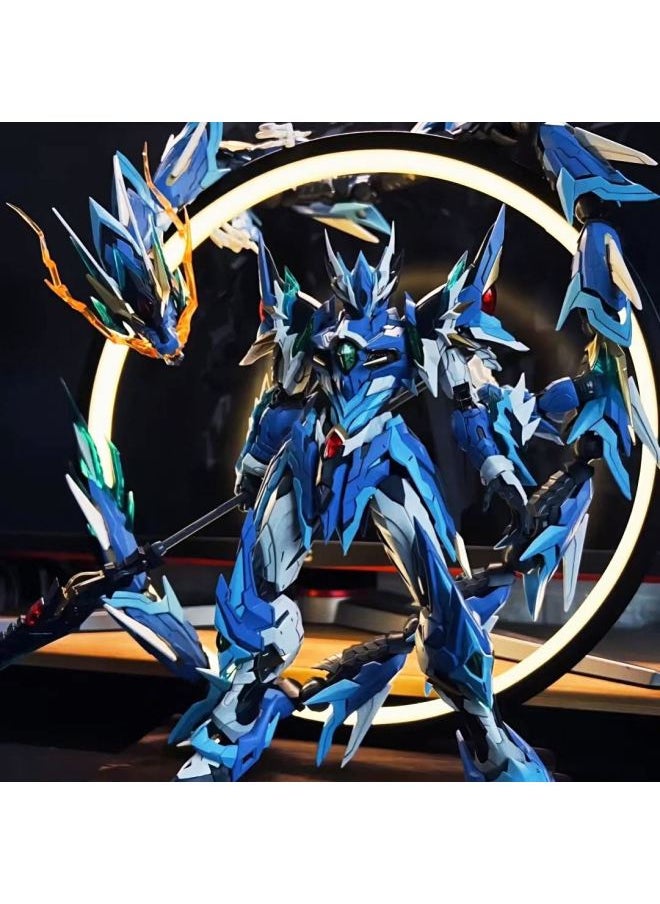 Generic - Gundam Model Three Kingdoms Moving Nuclear And Acna Lu Bu Cao Ren Snow White Mecha Assembled Hand-made Toy Blind Box-Color:Make A Wish—zhao Yun [must Release Model] - Image 1