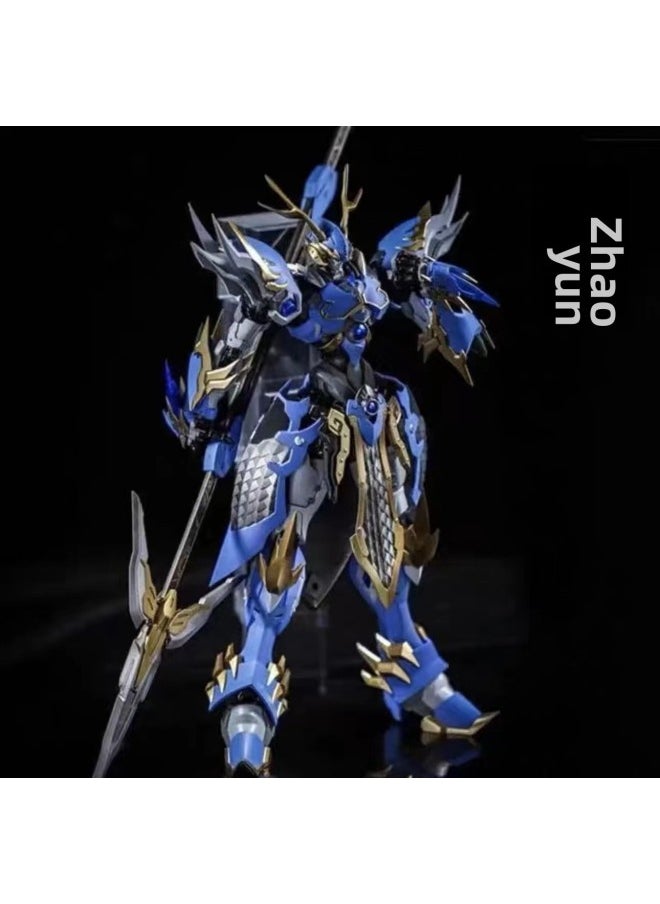 Generic - Gundam Model Three Kingdoms Moving Nuclear And Acna Lu Bu Cao Ren Snow White Mecha Assembled Hand-made Toy Blind Box-Color:Make A Wish—zhao Yun [must Release Model] - Image 1