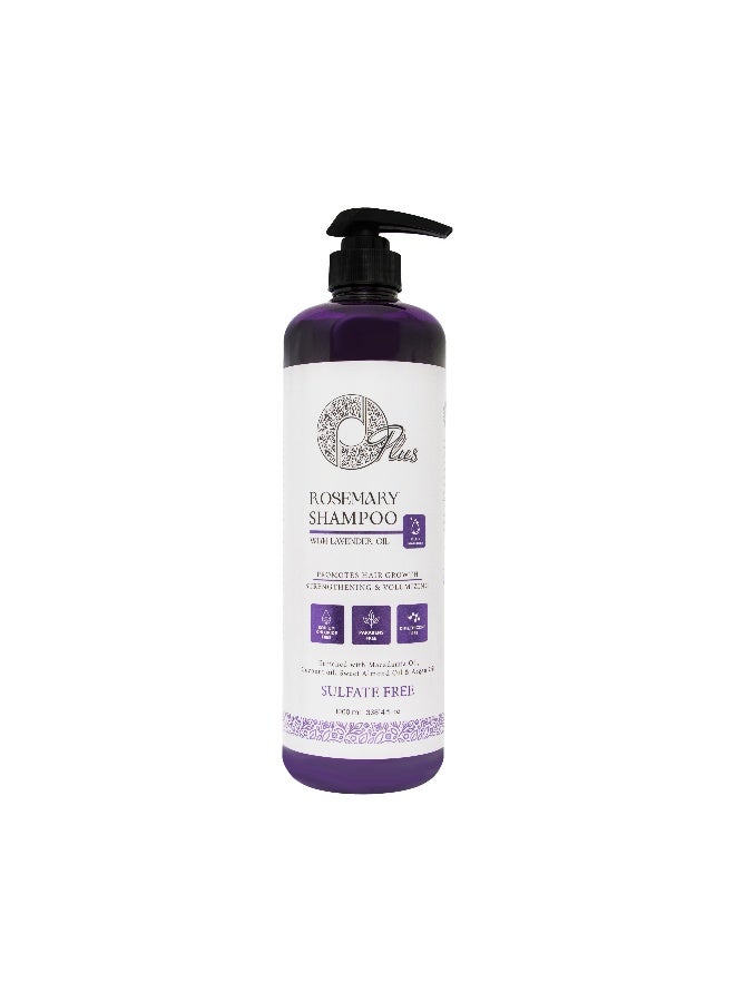 Oplus Rosemary Shampoo with Lavender Oil Sulfate-Free Strengthening & Volumizing 1000 m - Image 1
