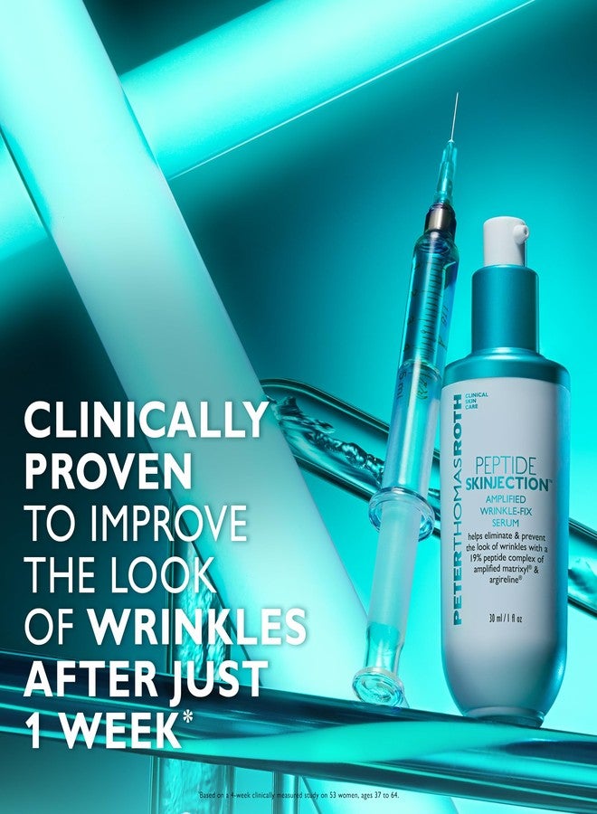 Peter Thomas Roth | Peptide Skinjection™ Amplified Wrinkle-Fix Serum, Clinically Proven Refillable Serum for Anti-Aging and Loss of Firmness, Matrixyl and Argireline, For All Skin Types - Image 3