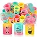CLEVERZONE 36 Packs Spring Rainbow Magic Fidget Stress Coil Mini Springs Bulk Toys Party Favor Carnival Prize Goodie Bag Stuffers For Kids Boys Girls Easter - Image 2