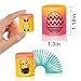 CLEVERZONE 36 Packs Spring Rainbow Magic Fidget Stress Coil Mini Springs Bulk Toys Party Favor Carnival Prize Goodie Bag Stuffers For Kids Boys Girls Easter - Image 4