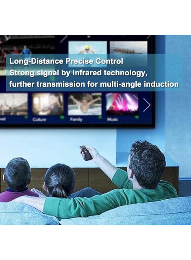 HuHa Remote for Smart TV Voice Mic Bluetooth Replacement Controller BN59-01312A and 4K 8K UHD Curve TV, 6 7 8 Series LED LCD QLED 32 40 43 45 49 50 55 60 inch TV - Image 4