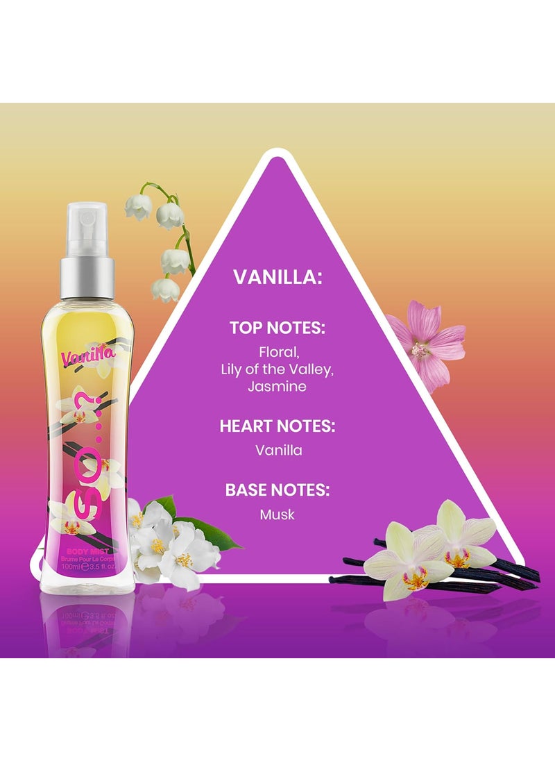 So..? So Body Mist Set  Perfumes for Women  Vanilla Perfume Red Velvet Cherry Blossom  Scents Lasting 6 Hours  Fragrance Gifts for Women  3 pcs  - Image 4