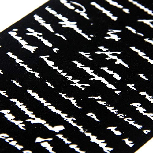itsy-bitsy Little Birdie Stencil Script | 7.3 X 9.7 Inch - Image 3