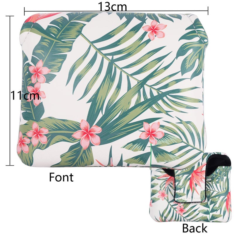 SHABIER Golf Large Mallet Headcover Hawaiian Style Design for Taylormade MySpider X Putter, MySpider Tour Putter - Image 3