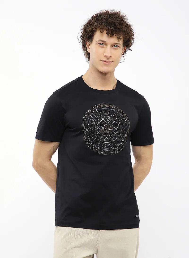 BEVERLY HILLS POLO CLUB Graphic Crew Neck T-Shirt