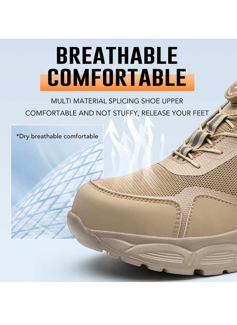 Verci - Mens Work Safety Shoes Lightweight Indestructible Steel Toe Cap Sneakers (44 EUR) - Image 1