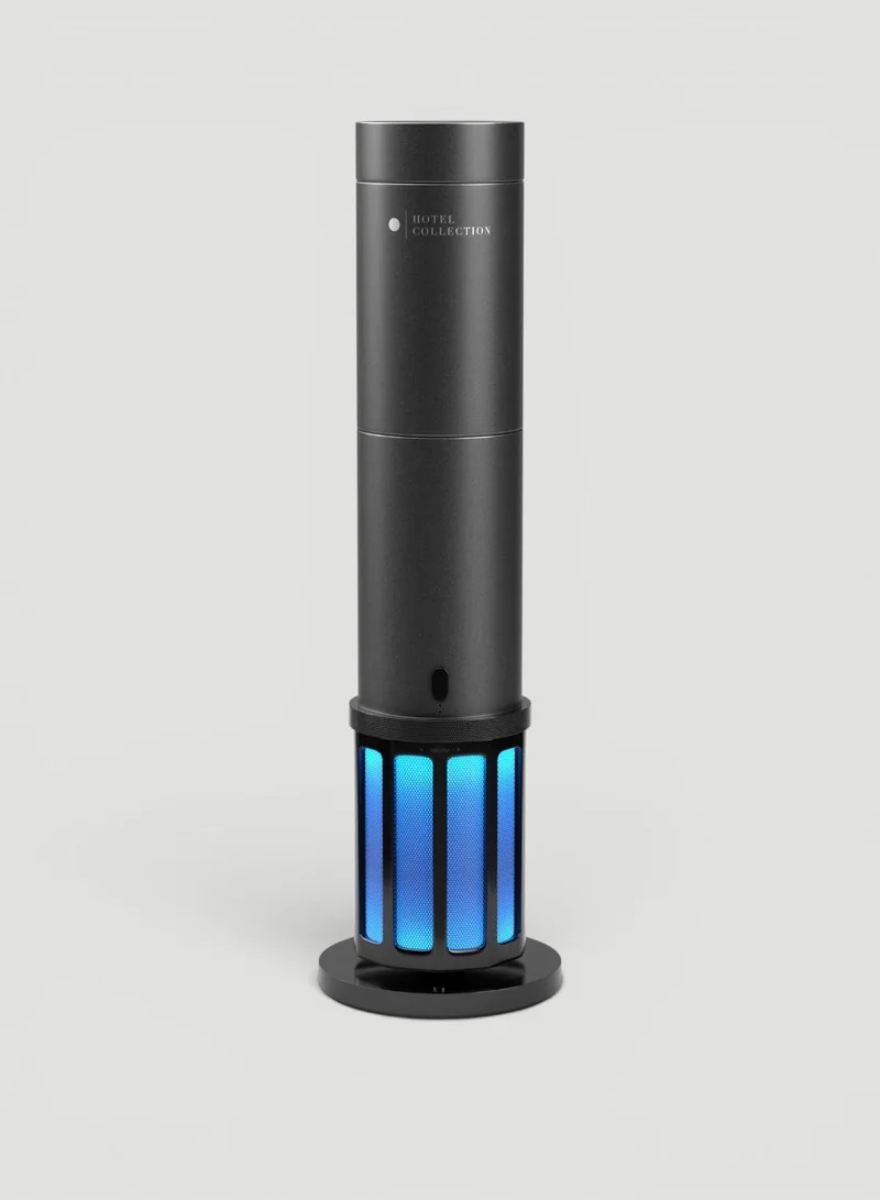 هوتيل كوليكشن Hotel Collection | Acoustic Studio Pro Scent Diffuser | 600 sq ft Coverage | Cold-Air Diffusion Technology Scent Diffuser | Home, Office & Business | Air Freshener - Space Gray